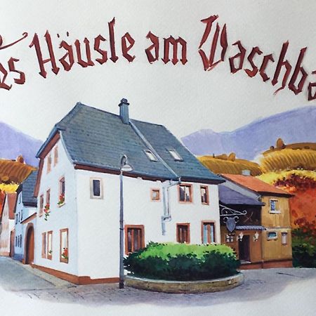 Apartament Altes Haeusle Am Waschbach-Weinberg Edenkoben Zewnętrze zdjęcie